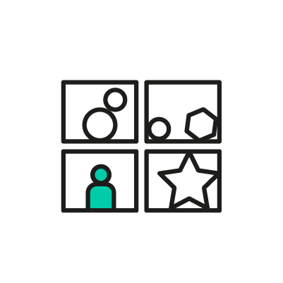 motions graphics storyboard icon