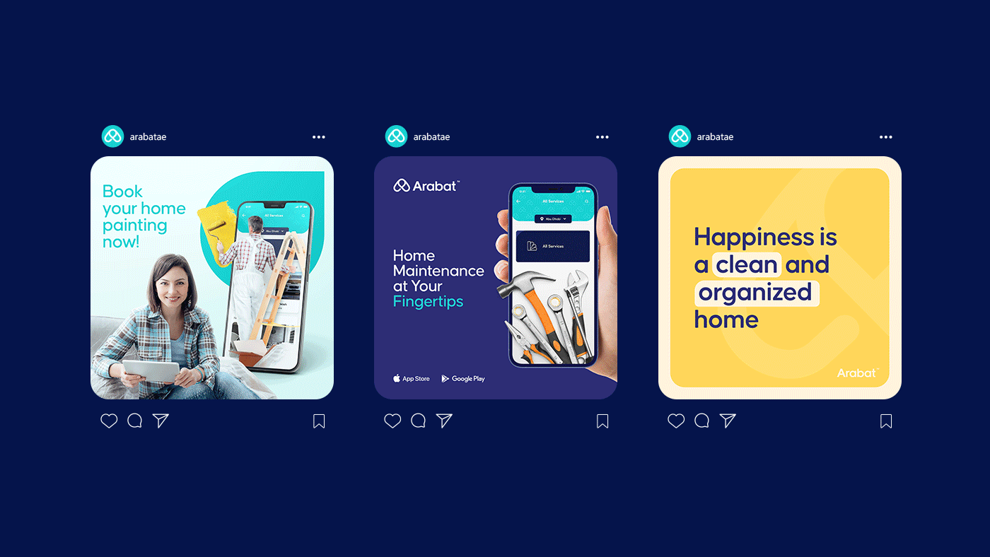 Animated Arabat social media campaign