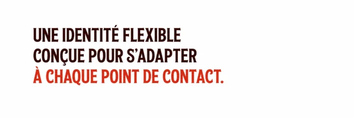 Une identité flexible pour chaque point de contact.